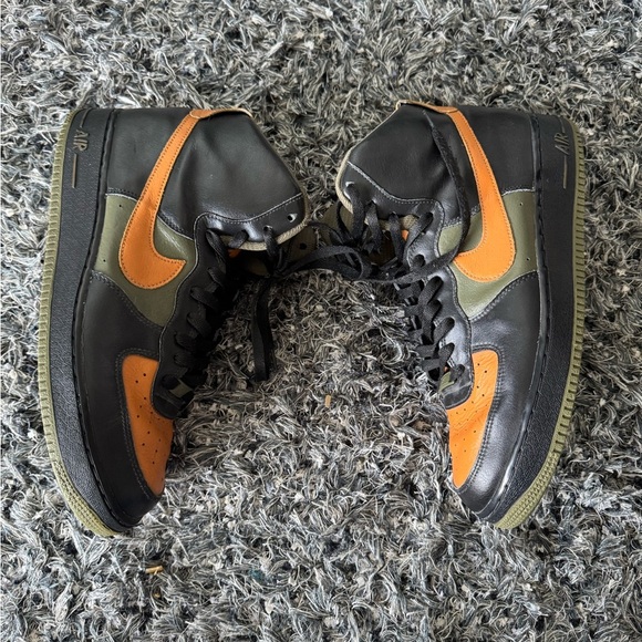 Nike Air Force one men’s high top custom sneakers - Picture 7 of 9